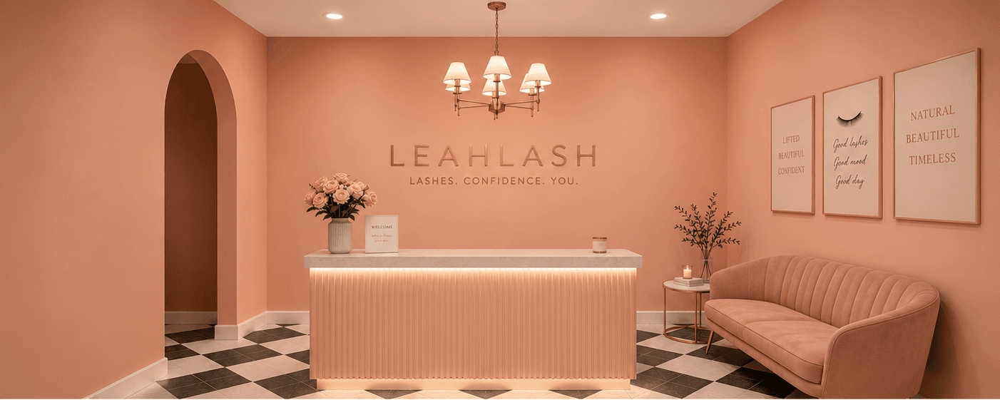 LeahLASH reception area