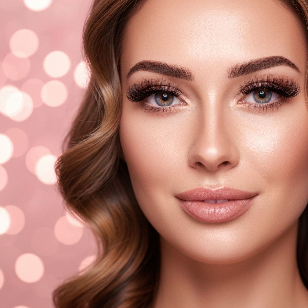 Beautiful eyelash extensions